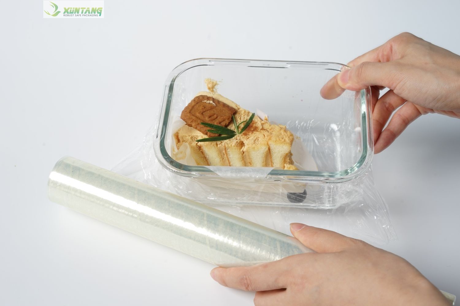 100% Compostable Cling Film Food Wrap 30cmx30mx10mic
