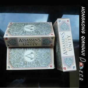 Quality CUSTOM MADE PLAYING CARDS ASSASSIN CREED UNITY GAME CARDS wholesale
