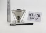 Lightweight Reusable Coffee Maker Gift Set With Stainless Coffee Filter And