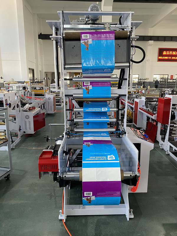High Speed Tissue Bag Making Machine 120pcs/Min HDPE POF