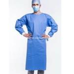 Sterile Disposable Ppe Gowns Disposable Lab Coats With Cuffs Anti Static