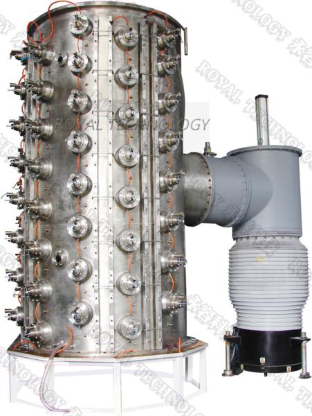 Ceramic Tiles TiN Gold Coating Machine , SS Titanium Nitride PVD Plating