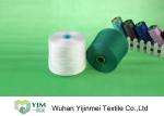 Smooth 100% Polyester Yarn , High Tenacity Polyester Yarn For Sewing Machine