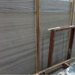 New good quality custom size polished wood grain marble