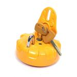 Steel Material Excavator Spare Parts , PC60 Fuel Tank Cap For Excavator ODM