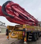 Euro4 Second Hand 52m Concrete Pump , boom pump truck SYM5419THBF 52