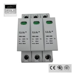 Quality 3 Pole 80kA Surge Protection Device SPD For 275V Power System wholesale
