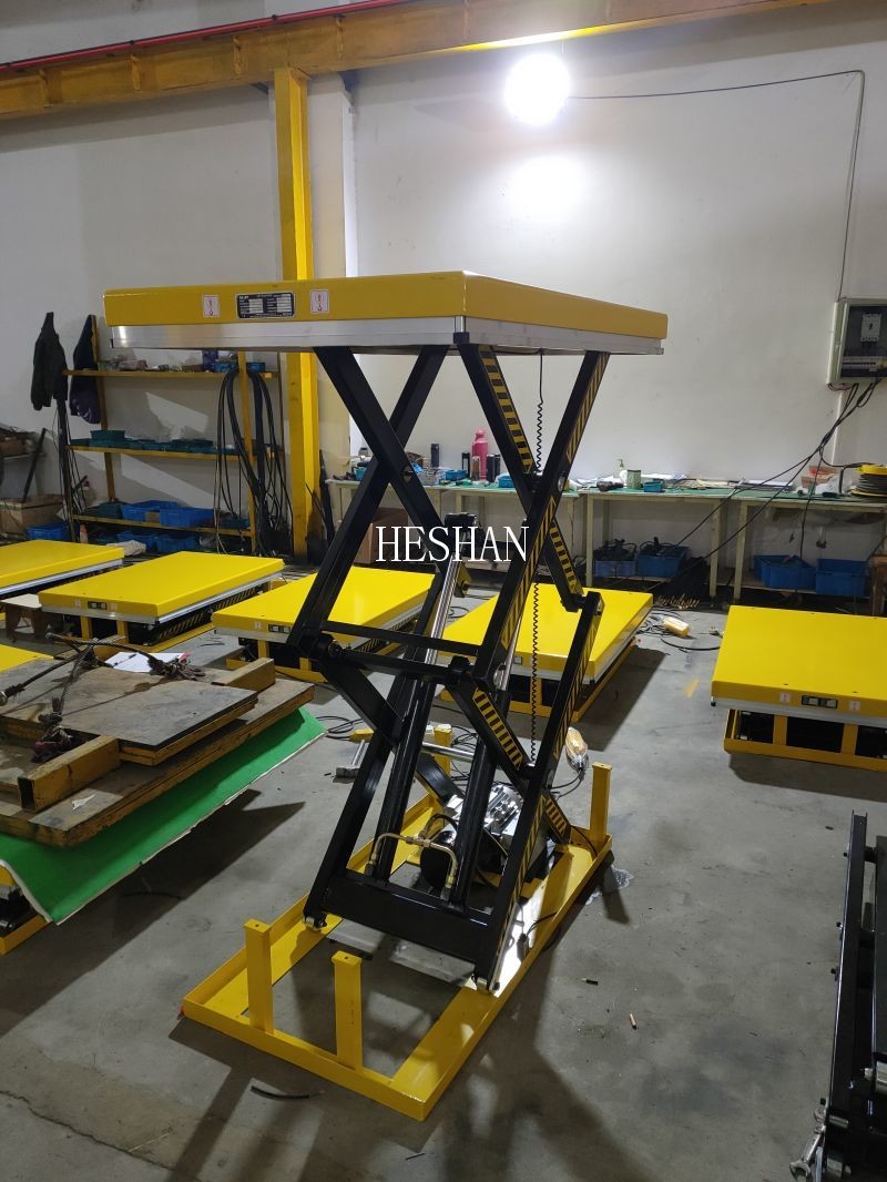 4000 LBS Scissor Lift Table AC Power Hydraulic Portable Electric Lift Table