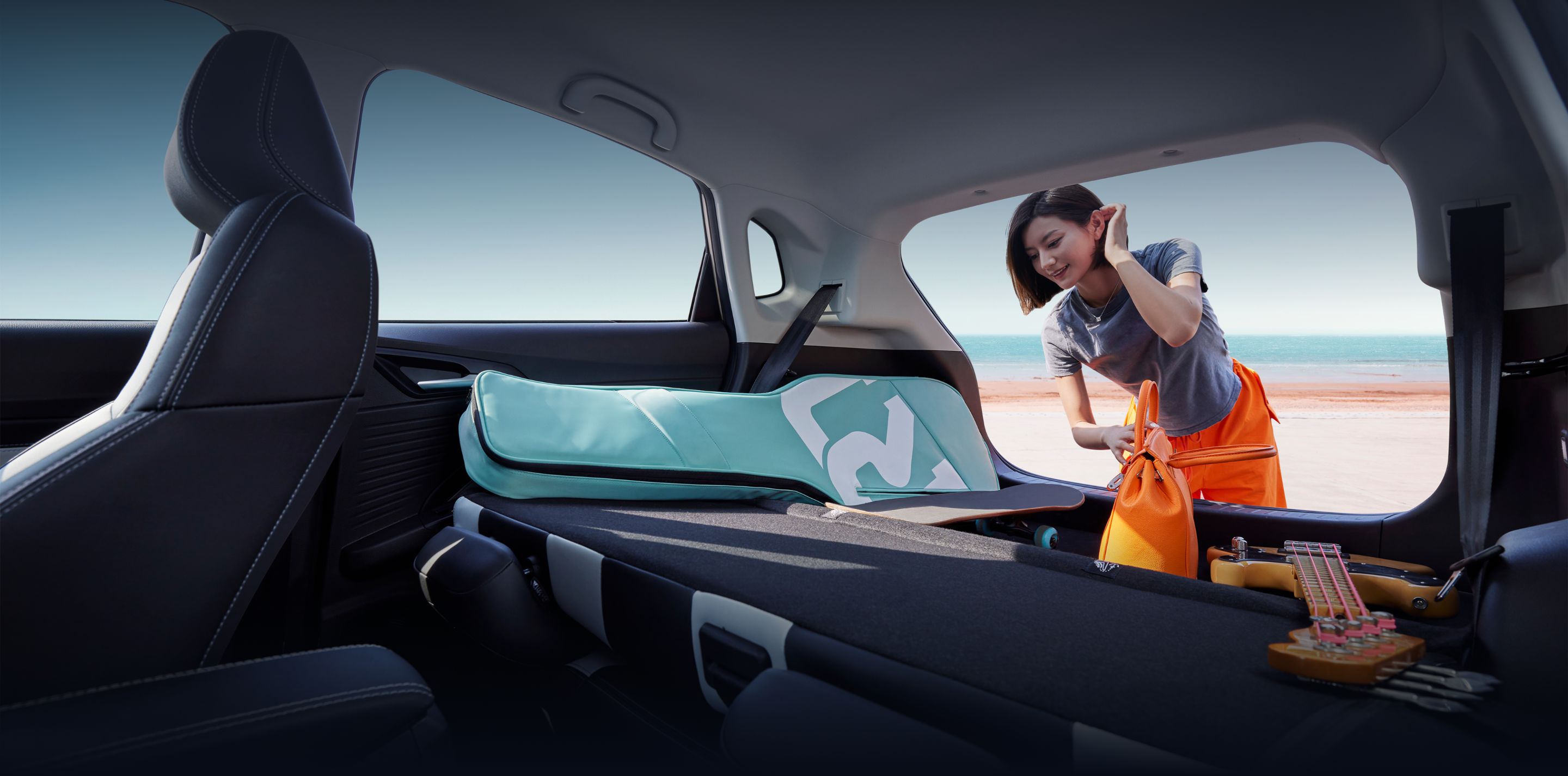 Lithium Battery Nezha AYA EV SUV 318KM 401KM Edition Comfortable Luxury