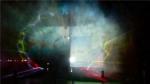 Modern Laser Water Curtain Movie High Spray Stainless Steel 304