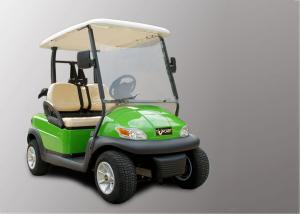 Quality Electronic Small 2 Seater Golf Cart With Caddy Plate CE Approved , Green Color wholesale