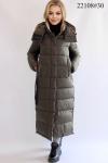 FODARLLOY Ladies warm hooded cotton-padded clothes slim long down winter jackets