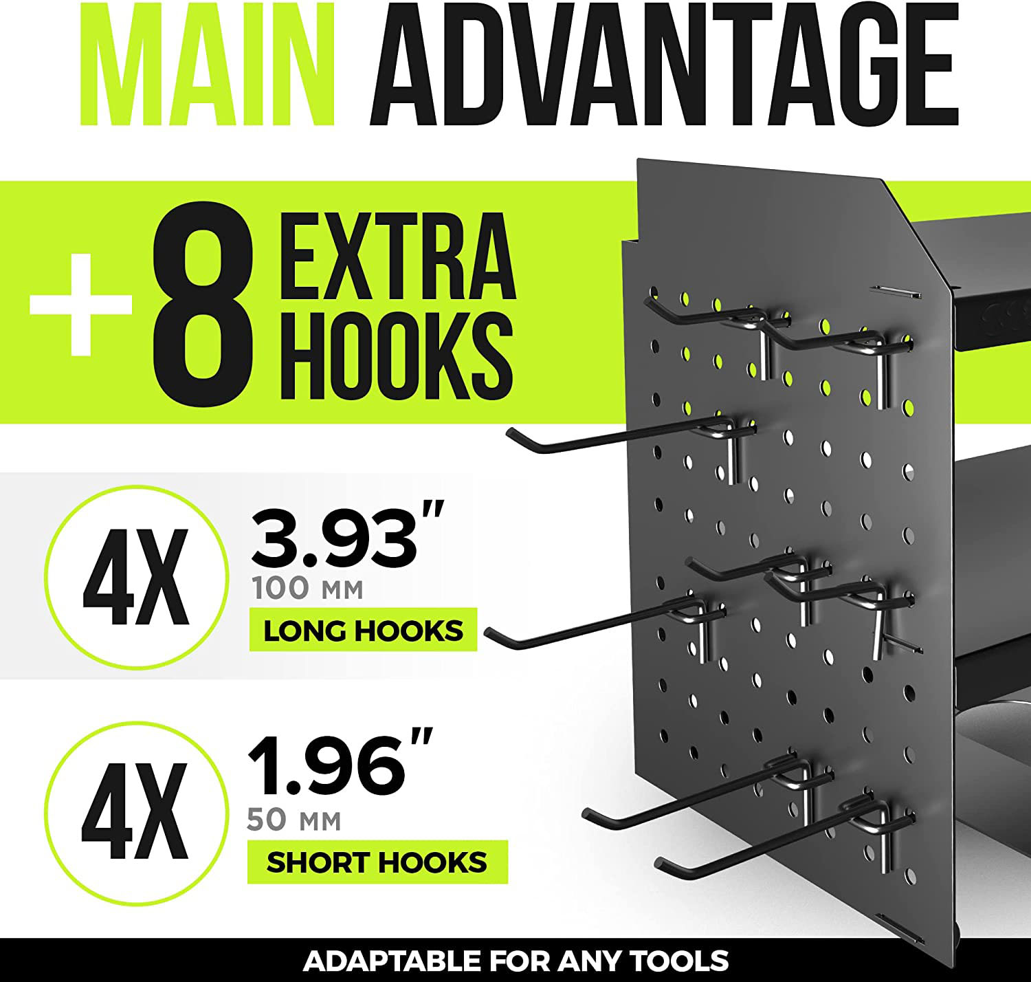 Electric Drill Metal Power Tool Storage Rack with Shelf Steel Q235B 1mm Thickness