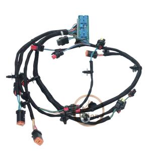 Quality E320D Engine Digger Spare Parts , Engine Cable Harness 2964617 296-4617 wholesale
