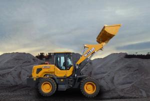 Quality Air Brake Articulated Front Wheel Loader 2400RPM CVT Gearbox wholesale