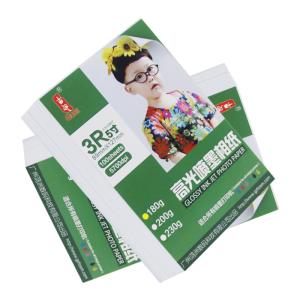 Quality Premium Glossy 3R Photo Paper , 180 Gsm Glossy Photo Paper Cast Coated wholesale