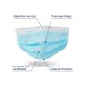 Buy cheap Medical Non Woven Face Mask Protection Against Virus , Custom Surgical Mask from wholesalers