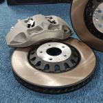 Heat Dissipation Brake Caliper Cross-Drilled Design Street Sport Racing Pads For
