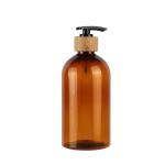 200ml 300ml 500ml 7oz 10oz 16oz Cosmetic Lotion Bottle Amber Rounded Shoulders