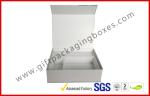 Cosmetic Magnet Packaging Boxes Debossed and Silver Foiled Logo