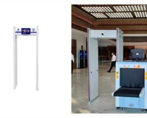 Quality 10G Metal Sensitivity Airport Walk Through Metal Detector Audio Alarming wholesale