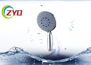 Quality Shower Room Hand Shower Head Round Shape 5.5kgs / Min Water Test Pressure wholesale