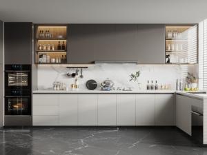 Quality Wood Grain Melamine Faced Laminated Marine Plywood Board For Kitchen Cabinets wholesale