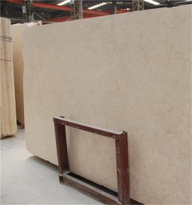 Quality Rectangle Crema Marble Marfil Stone Slab Countertop For Laundry Room wholesale