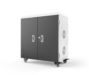 Quality Movable 36 Bays USB Classroom Charging Cart 550*510*950mm wholesale