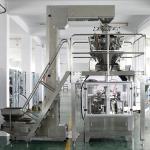 304SS Frame Cashew Nut Premade Bag Multihead Weigher Packing Machine 50bags/Min