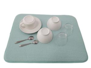 Quality 38x50cm Multipurpose Kitchen Dish Drying Mat For Dining Table Drying wholesale