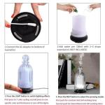 Black Glass Wood Base Oil Diffuser▕ DN-821