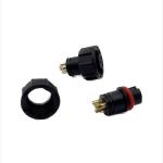 14 AWG Circular Electrical IP67 Waterproof Connectors 3 Pin