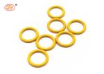 Yellow FKM FPM Fluorelastomer FKM O Ring Heat Resistance Acid Resistance