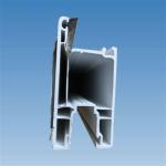 White UPVC Extrusion Profiles Sliding And Casement Windows Dustproof Customized