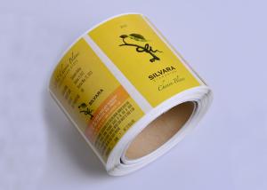 Quality Spot UV 3d logo full color printing labels roll for wine bottle packaging customized wholesale