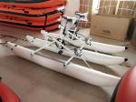 Water Bicycle With inflatable PVC tube in white color Two person