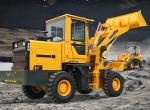 1800kg Mini Articulated Wheel Loader , 37kw Compact Bucket Loader