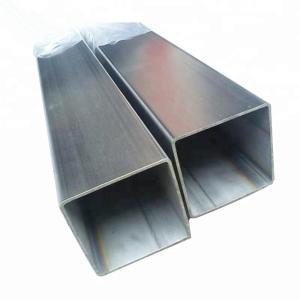 Quality AISI SS Hairline Hollow Stainless Steel Square Pipe 201 304 316 wholesale