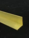Anti Rust Brass Extrusion Profiles , Custom L Shaped Channel 12feet Length
