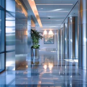 Quality Custom-Engineered Stainless Steel Panels, 3D Texture, for Unique Installations wholesale