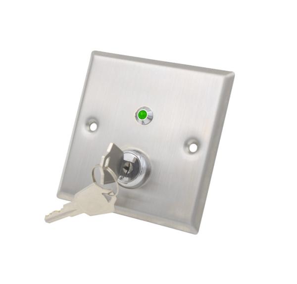 Anti - Vandal Momentary Key Switch With Led Indicator Strong Stainless Steel