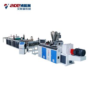 Quality PVC ASA Plastic Wave Corrugated Sheet Making Machine , Roof Panel Roll Forming Machine wholesale