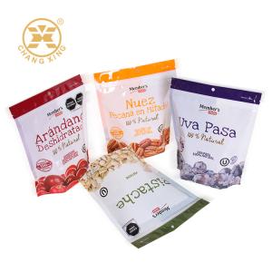Quality Resealable Dry Fruit Packaging Bags Zipper Top wholesale