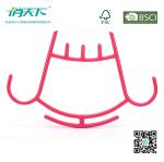 Betterall Multifunctional Bell-shaped PVC Metal Hanger for scarves