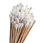 ISO13485 Bamboo Stick Medical Cotton Buds For Adult Ear Cleaning