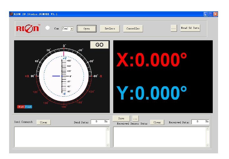Auto Angle High Accuracy Digital Inclinometer Data Store Industry Grade