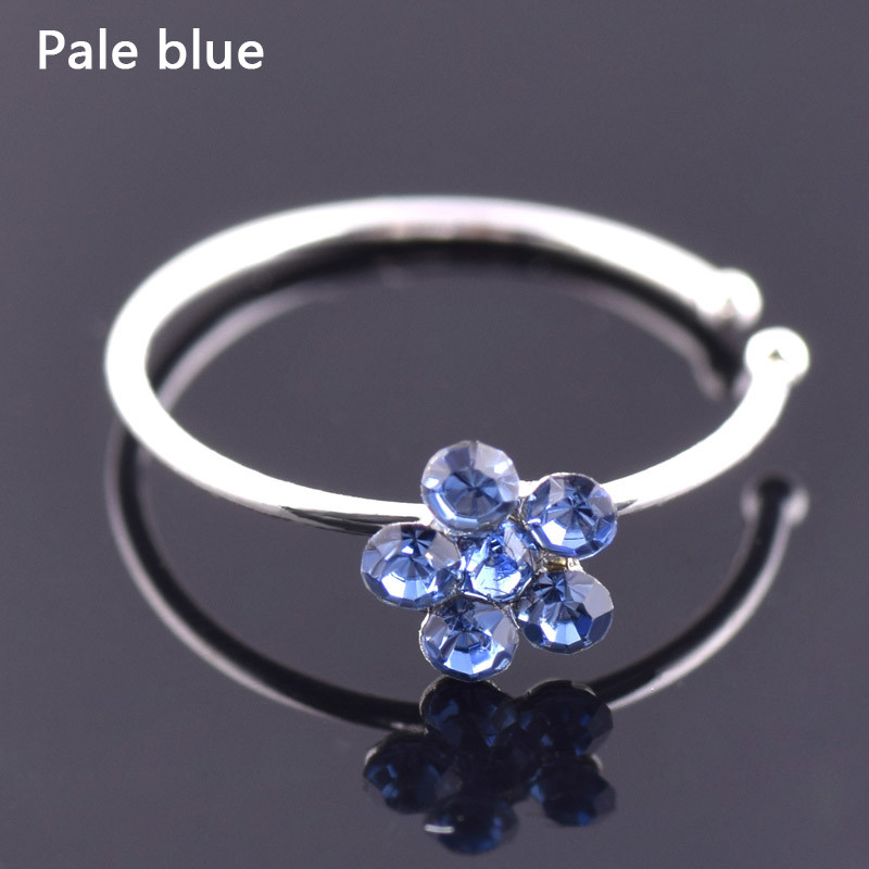 Trendy Colorful Nostril Stainless Nose Hoop Plum Nose Rings Clip On Nose Ring Fake Piercing Body Jewelry For Women