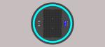 Single Leg 30W 20Ah LiFePO4 Wireless Charging Coffee Table