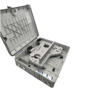 Quality 48Cores Outdoor Fiber Optic Terminal Box Waterproof OTB With Adapter Plate wholesale